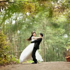 inselhof vineta hochzeit frisch verheiratet brautpaar